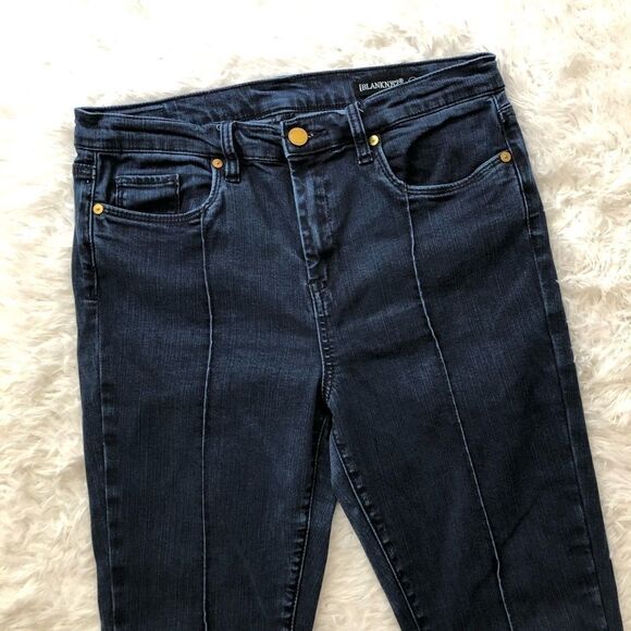COPY - BLANKNYC DARK WASHED MIDRISE SKINNY JEANS SZ 30 - Picture 3 of 11